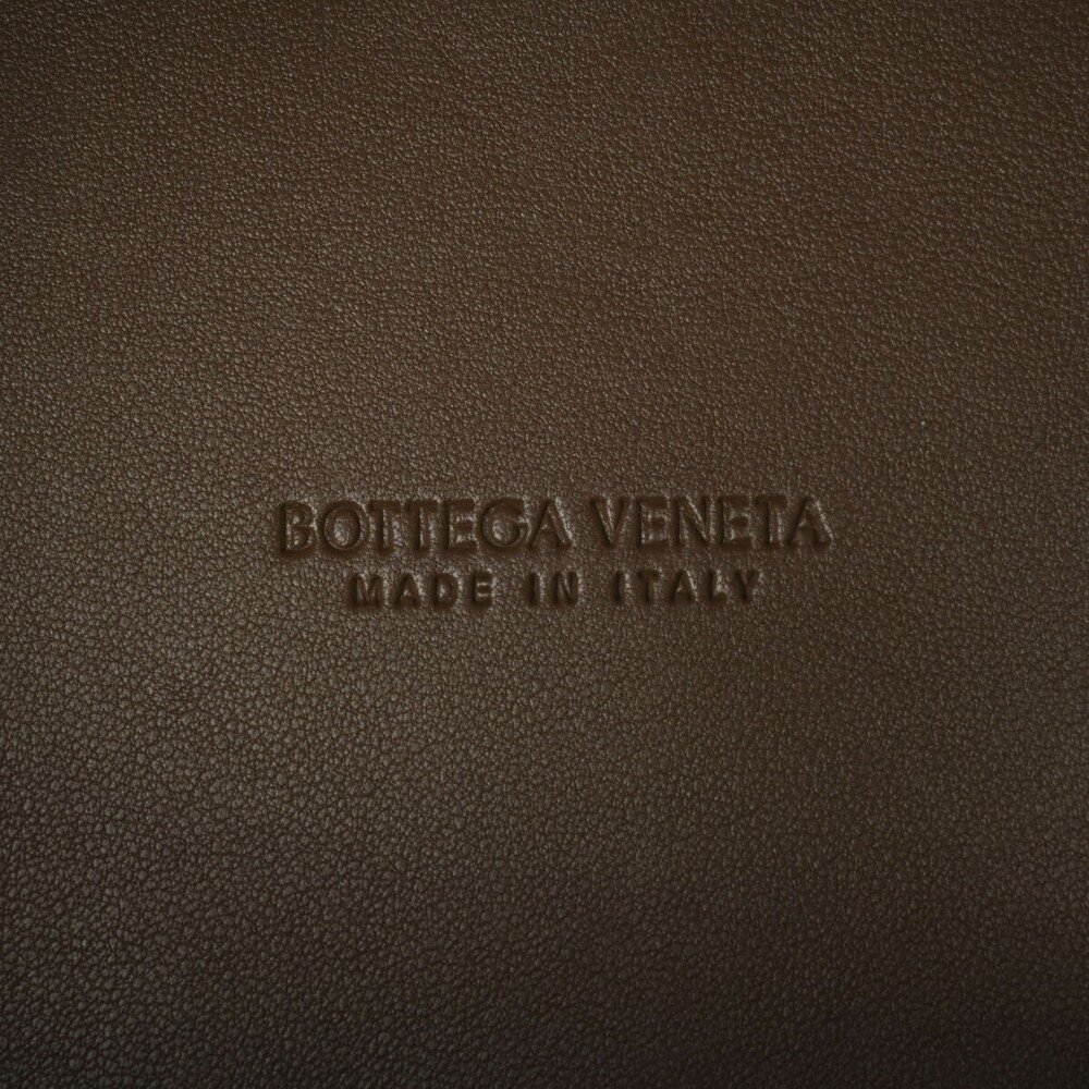 BOTTEGA VENETA Intrecciato Cabamini Taupe Gray Lambskin Handbag - Picture 8 of 9